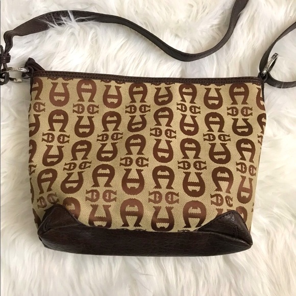 Eitenne Aigner Crossbody bag purse - Picture 2 of 8